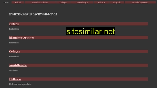 franziskaneuenschwander.ch alternative sites