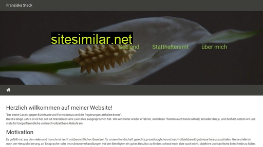 franziskasteck.ch alternative sites