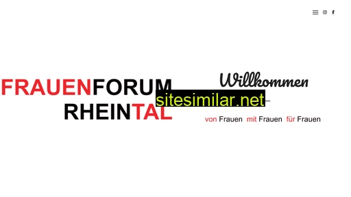 frauenforum-rheintal.ch alternative sites