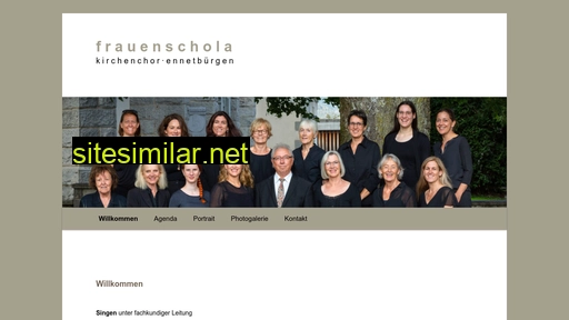 frauenschola.ch alternative sites
