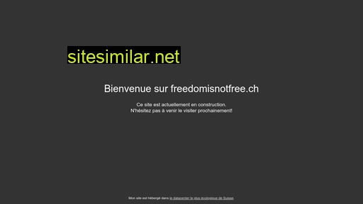 freedomisnotfree.ch alternative sites