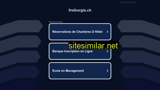 freiburgia.ch alternative sites