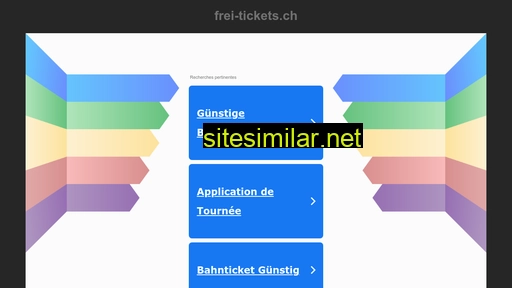 frei-tickets.ch alternative sites