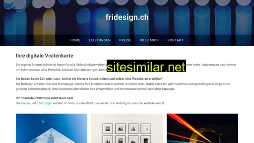 fridesign.ch alternative sites