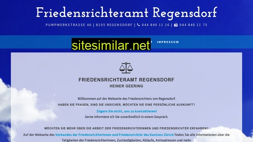 friedensrichteramt-regensdorf.ch alternative sites