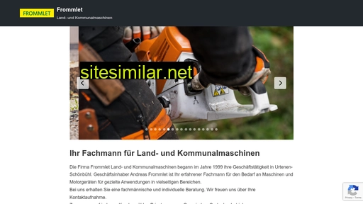 frommlet-land-kommunalmaschinen.ch alternative sites