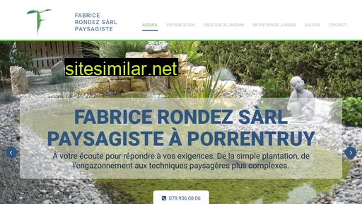 frondez-paysagiste.ch alternative sites