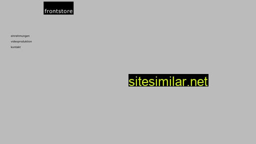 frontstore.ch alternative sites