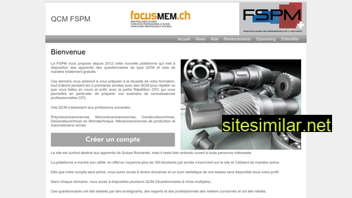 Fspm-qcm similar sites