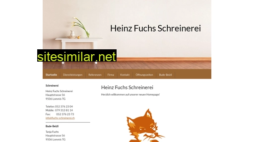 fuchs-schreinerei.ch alternative sites