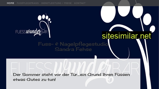 fuesswunderbar.ch alternative sites