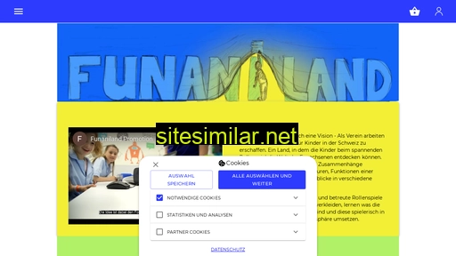 funaniland.ch alternative sites
