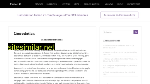 fusion21.ch alternative sites