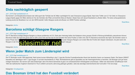fussballwissen.ch alternative sites