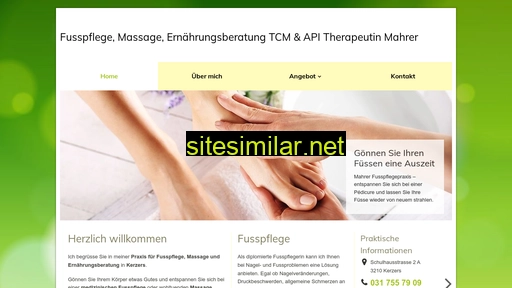 Fusspflege-massage-mahrer similar sites