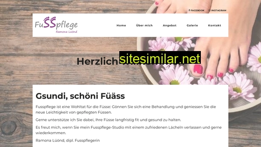 fusspflege-ramona.ch alternative sites
