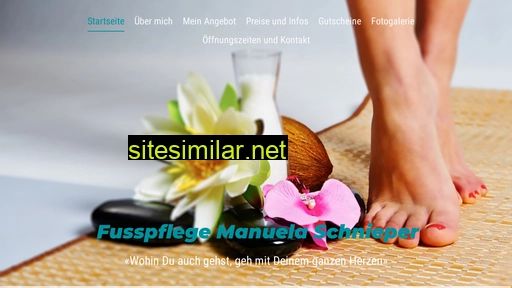 fusspflegemanuela.ch alternative sites