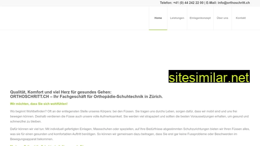fussschmerz.ch alternative sites