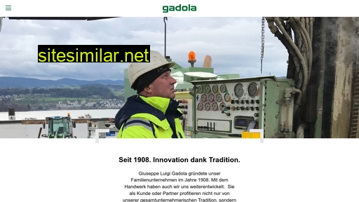 gadola-bau.ch alternative sites