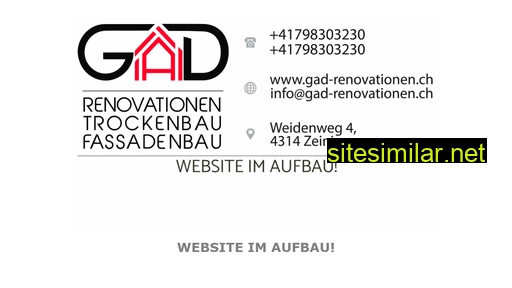 gad-renovationen.ch alternative sites