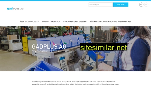 gadplus.ch alternative sites