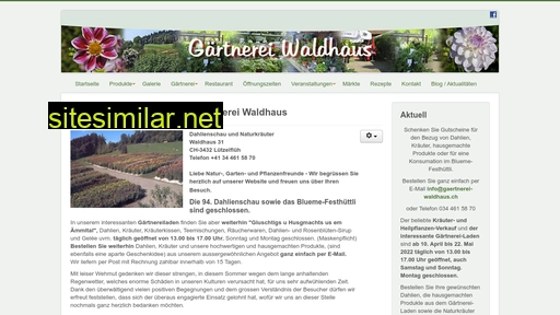gaertnerei-waldhaus.ch alternative sites