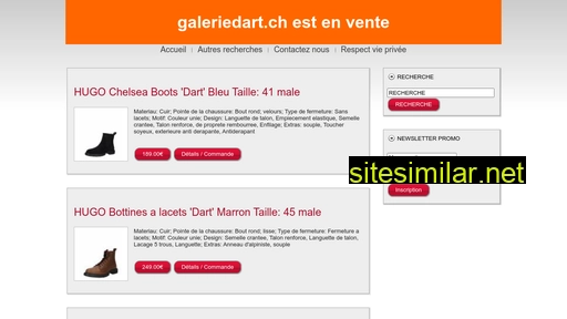 galeriedart.ch alternative sites