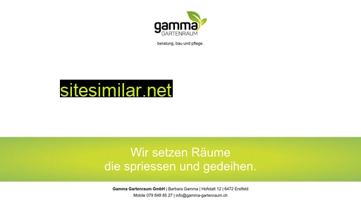 gamma-garten.ch alternative sites