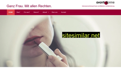 ganz-frau.ch alternative sites