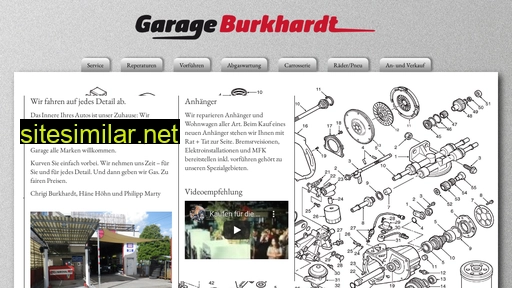 garageburkhardt.ch alternative sites