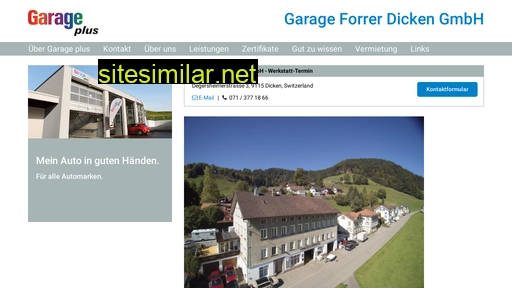 garageforrer.ch alternative sites