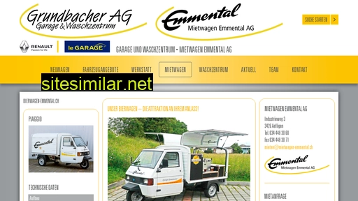 garagegrundbacher.ch alternative sites