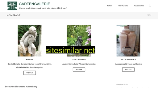 gartengalerie.ch alternative sites