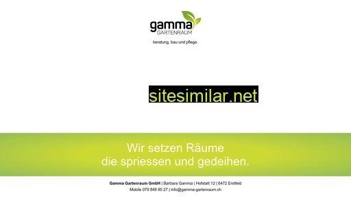 gartenraum.ch alternative sites