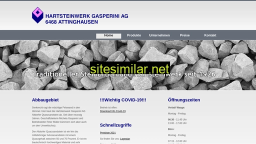 gasperiniag.ch alternative sites