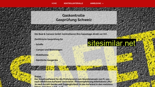 gaspruefung.ch alternative sites