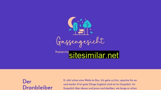 gassengesicht.ch alternative sites