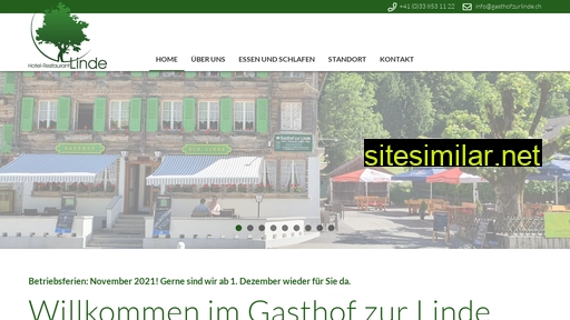 gasthofzurlinde.ch alternative sites