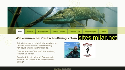 gautscho-diving.ch alternative sites