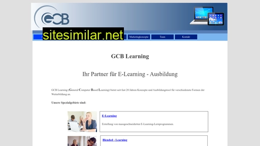 Gcb-learning similar sites