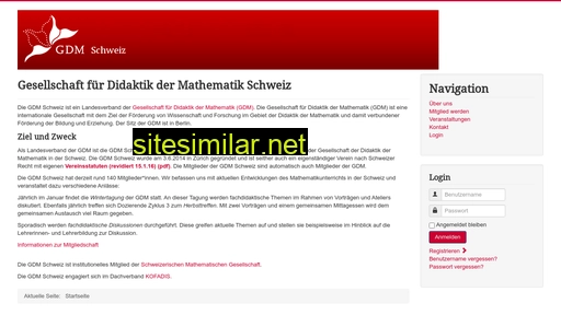 gdmschweiz.ch alternative sites
