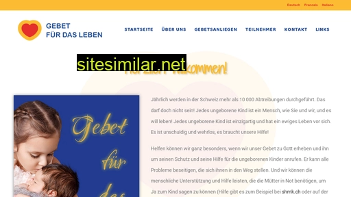 gebet-fuer-das-leben.ch alternative sites