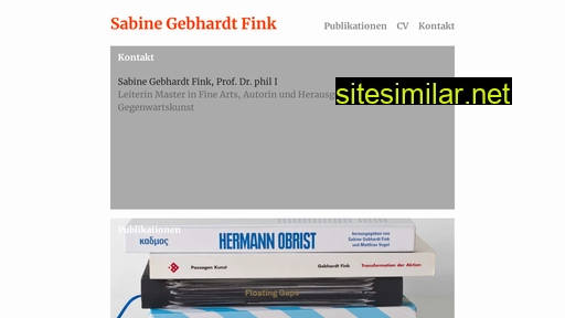 Gebhardt-fink similar sites