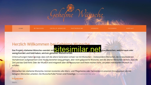 geheimewuensche.ch alternative sites