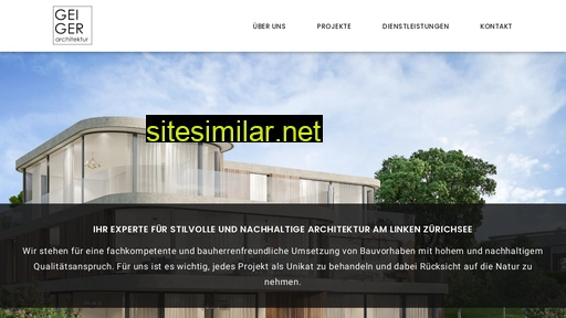 geigerarchitektur.ch alternative sites