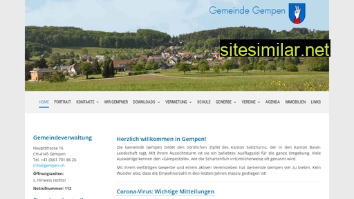 gempen.ch alternative sites