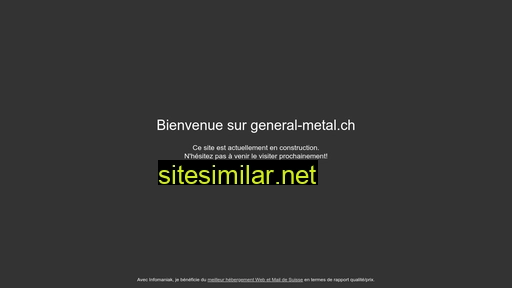 general-metal.ch alternative sites