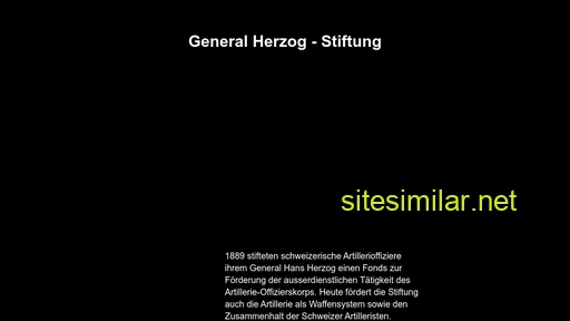 generalherzogstiftung.ch alternative sites
