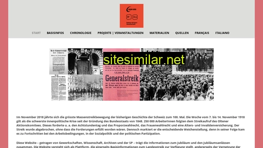 generalstreik.ch alternative sites