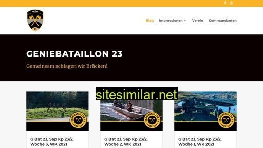 geniebataillon23.ch alternative sites